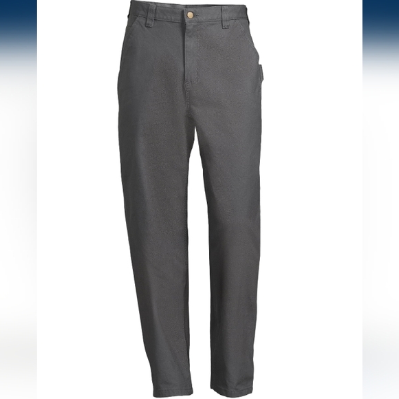 Men's Relaxed Fit Carpenter Pants Various Sizes    NWT   Charcoal Grey - Picture 3 of 12